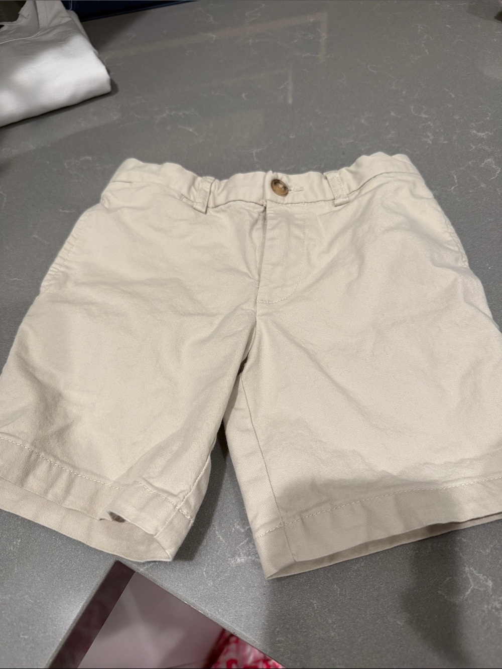Polo by Ralph Lauren Cream Cotton Shorts